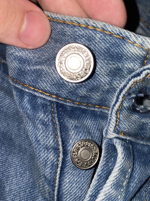 Blugi Levis 501 x Denim Tears, marimea W36 L32