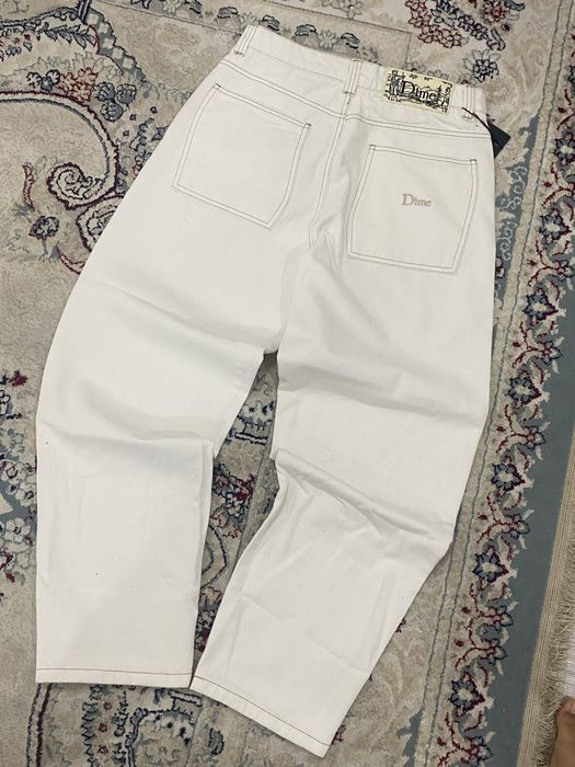 Джинсы Dime белый