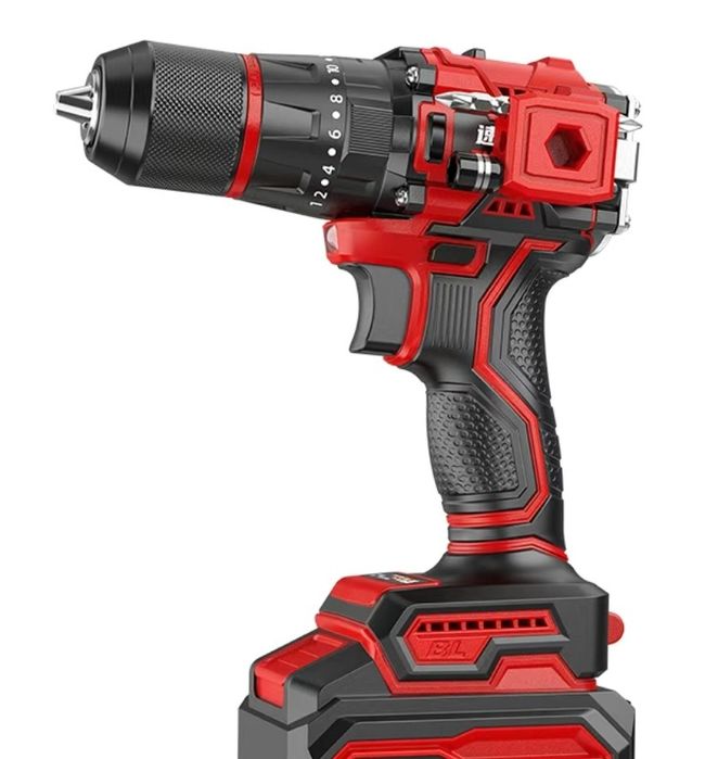 Мощный ударный шуруповёрт перфоратор