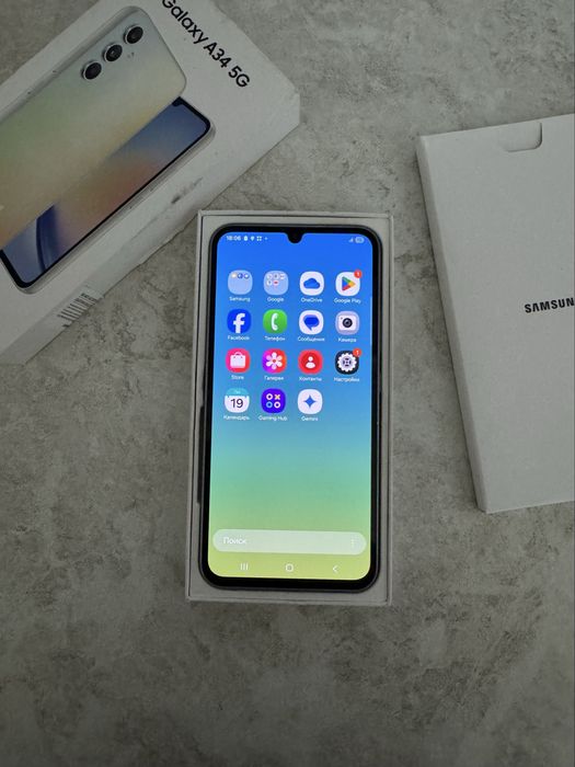Samsung A34 5G 128Гб в идеале