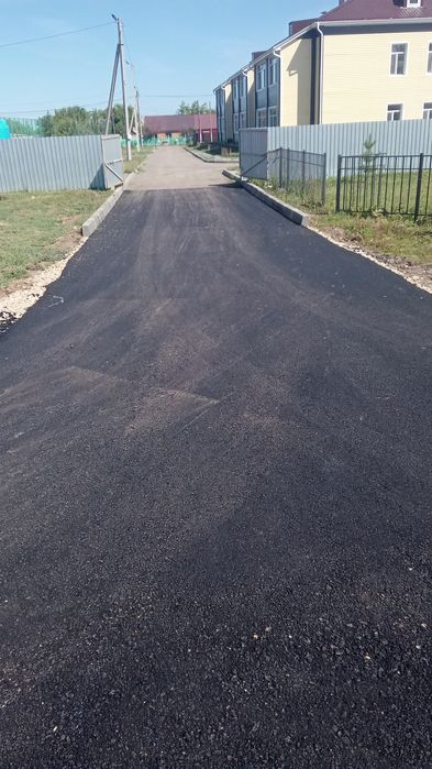 Брусчатка асфальт поребрик бордюр