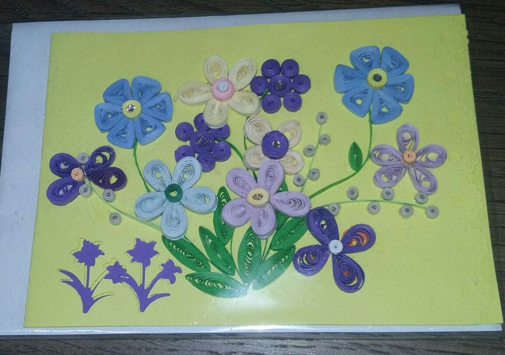 Квилинг картички