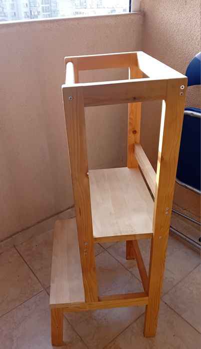 Детска дървена кула Монтесори