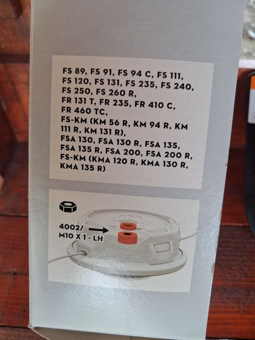 Tambur motocoasa stihl cu fir carbon 3mm stihl