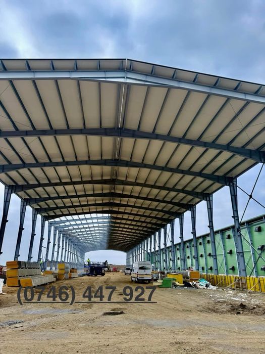 • Construim Hale Metalice pe comanda / Structuri Metalice la gata