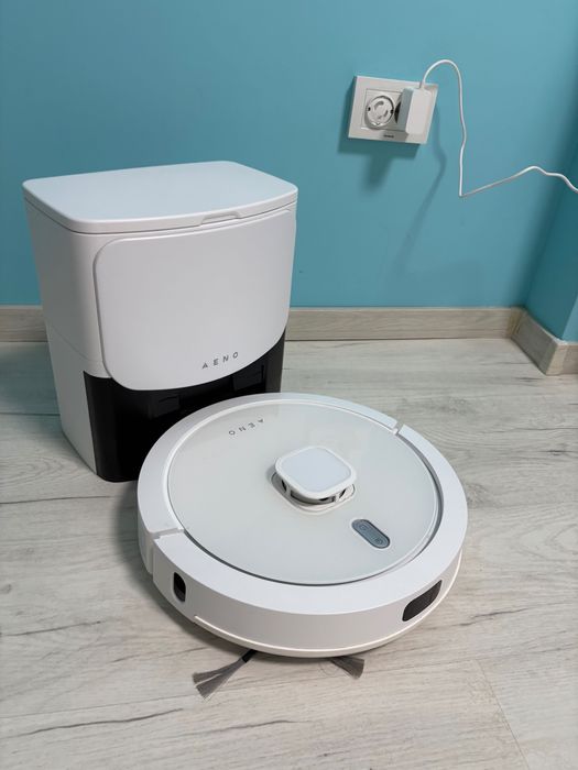 Прахосмукачка робот + моп със станция за самопочистване - Aeno