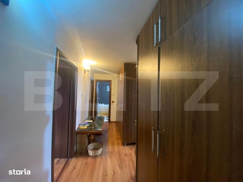 Apartament 4 camere, prima inchiriere, 105mp cu centrala termica, zona