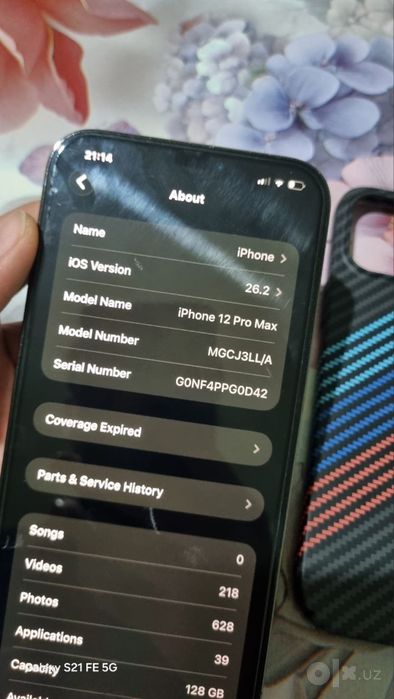 Iphone 12 pro max Blue