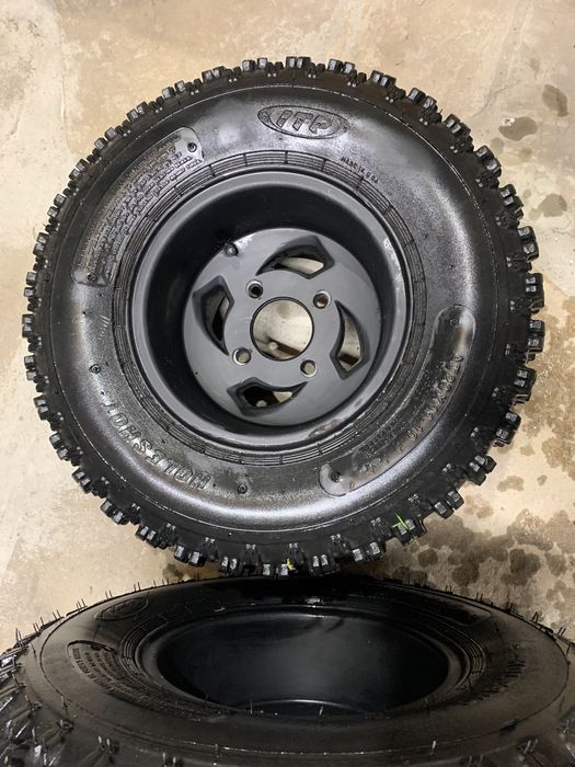 алуминиеви джанти, Raptor 10x8, ET -10 с гуми ITP Holeshot 20x10-11