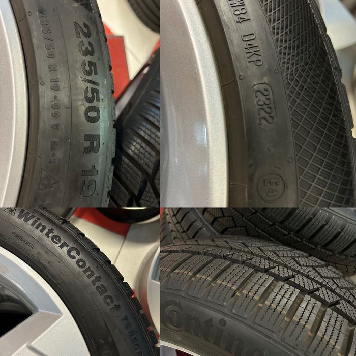 Джанти с Зимни Гуми 19 цола Audi Q3 VW Tiguan Skoda Kodiq Seat Terraco