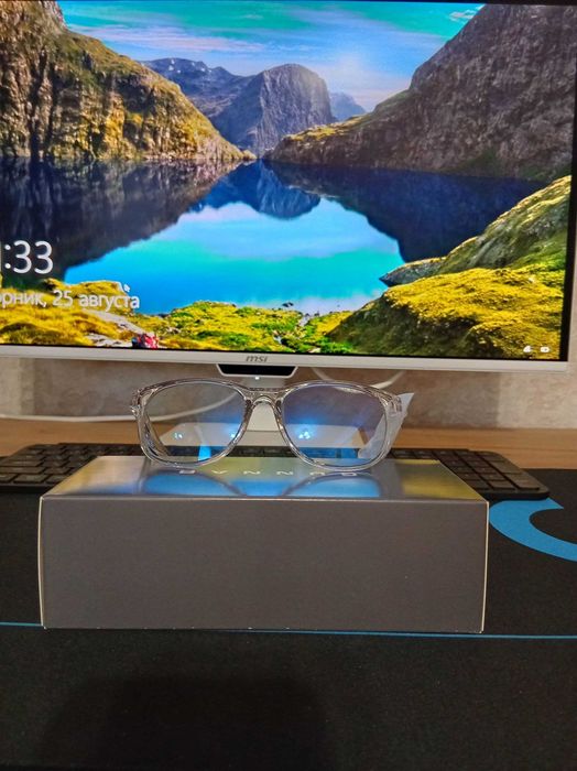 GUNNAR Rush Crystal Clear — очки для компьютера, новые