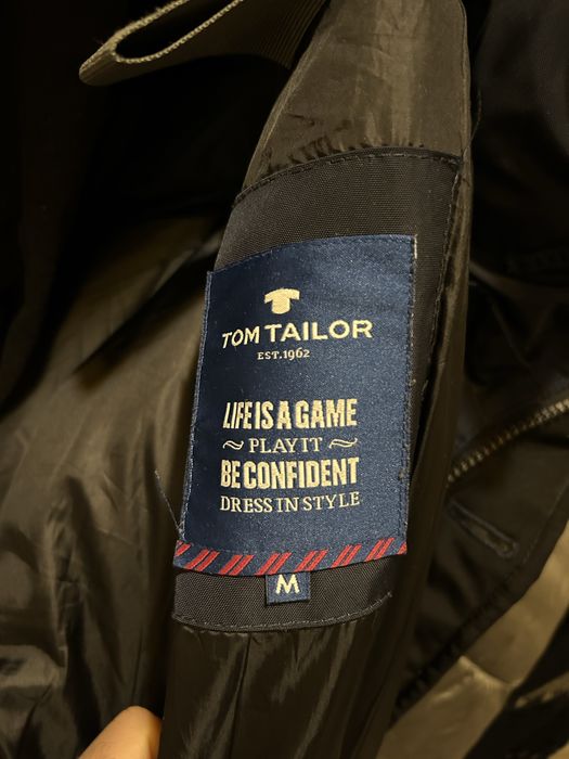 Geaca Tom Tailor Premium M – lunga, calduroasa, gluga detasabila