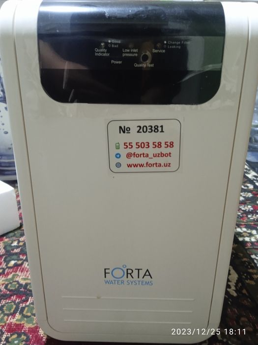 Suv filtrlash uskunasi sotiladi absolutely yaangi ishlatilmagan