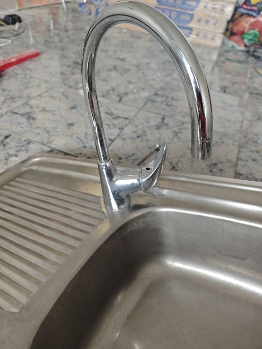 Алуминиева мивка за вграждане