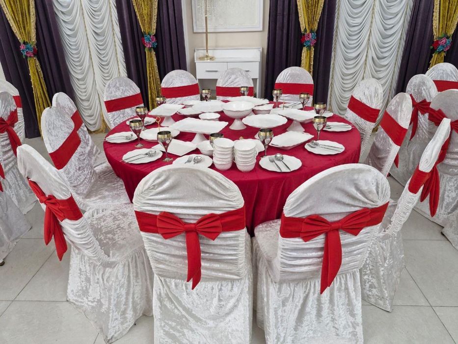 Аренда пасуда, стол и стулья