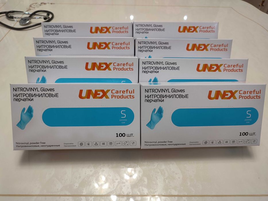 Перчатки" Unex"  нитровинил