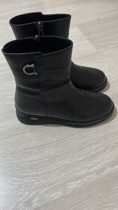 Сапоги новые от Jokey, натуральная кожа и мех