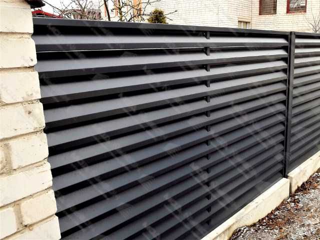 Забор жалюзи от производителя