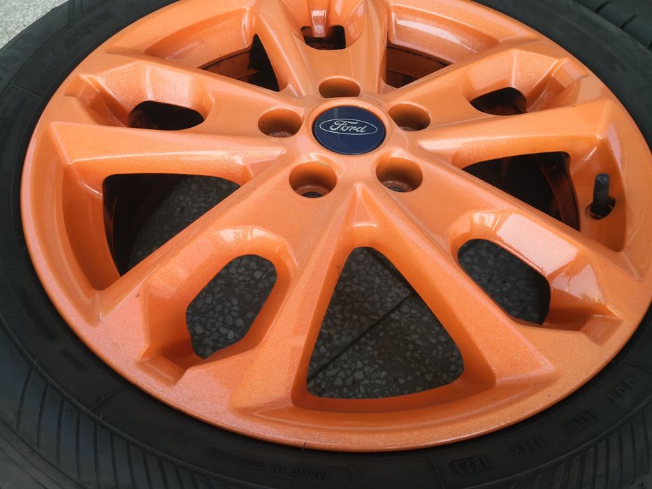 5х108 Форд торнео Ford torneo 5x108 17 цола джанти с датчици гуми 205 55 17 Goodyear