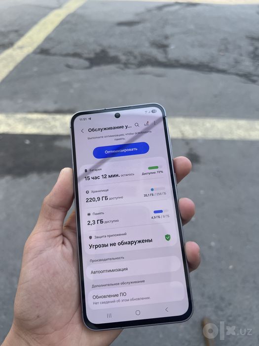 Samsung a56 8/256 xotira