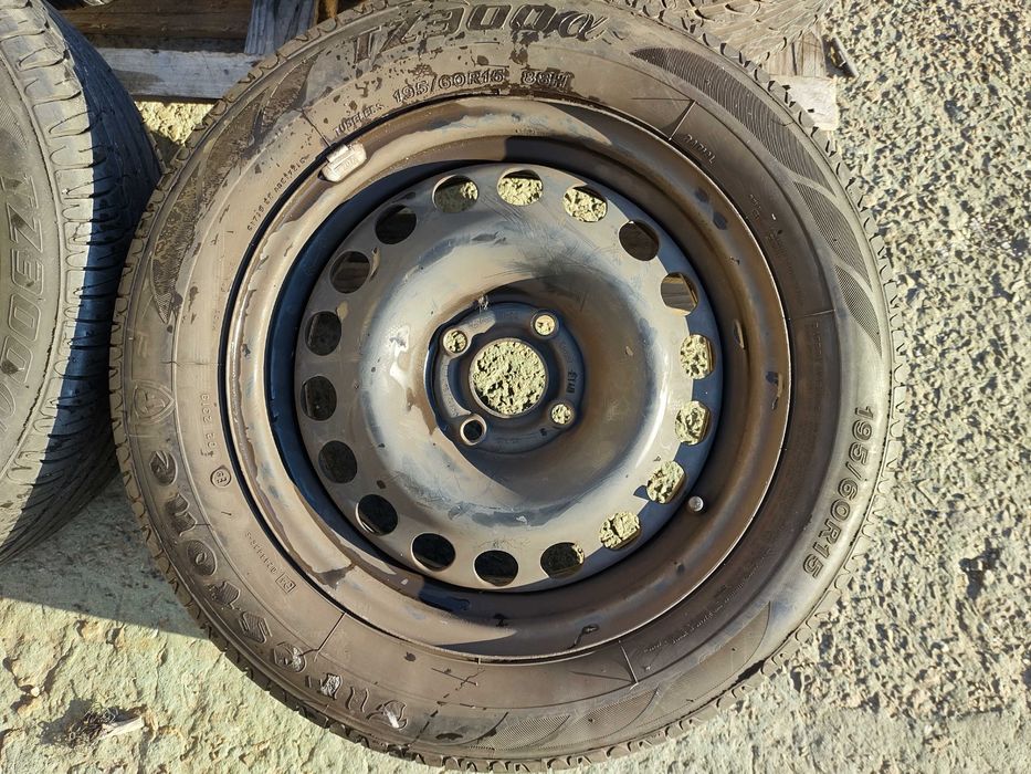 15 джанти 4х100 Opel Astra G Combo C et49 гуми 195/60/15