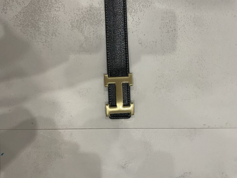 Ремень Hermes черный