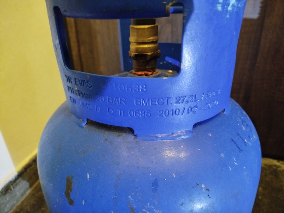 Бутилка за пропан-бутан 27 литра