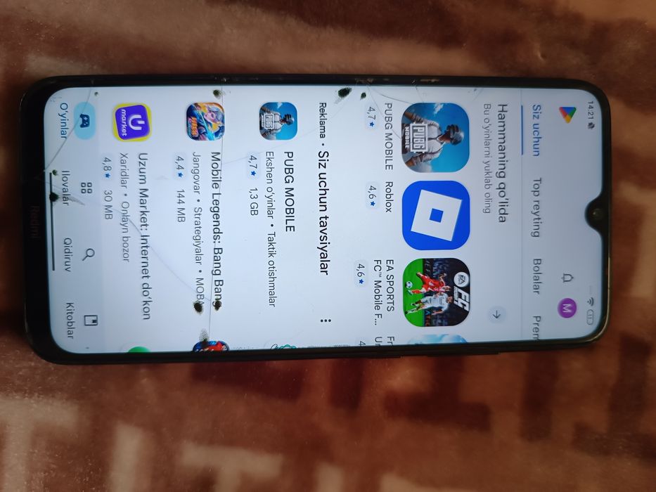 Redmi note 8 Sotiladi