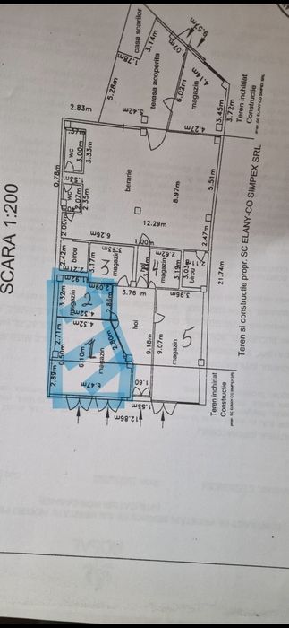 Spatiu comercial Piata Gorjului 30mp 2200e