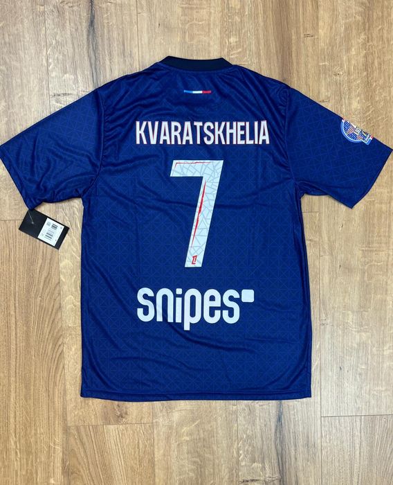 Мъжка футболна фланелка на Пари Сен Жермен/Кварацкхелия/PSG  25/26