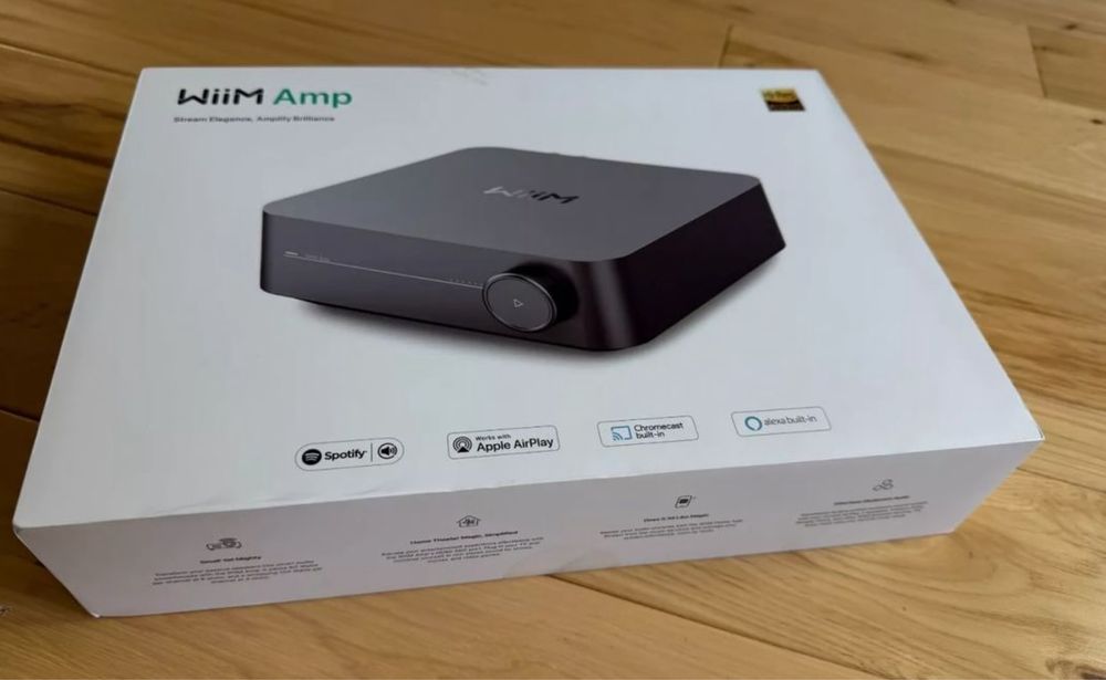 WiiM Amp amplificator stereo, bluetooth, Airplay 2, chromecast