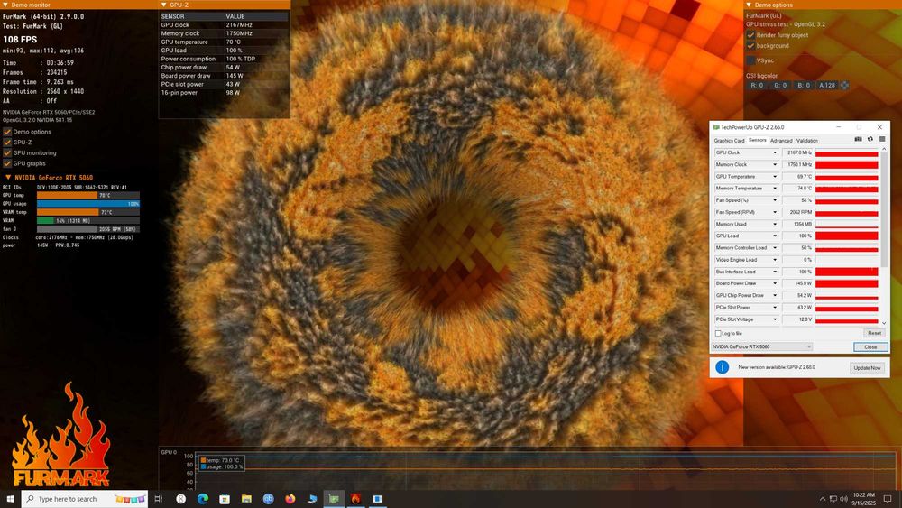 MSI  rtx 5060 VENTUS 2X OC 8GB GDDR7