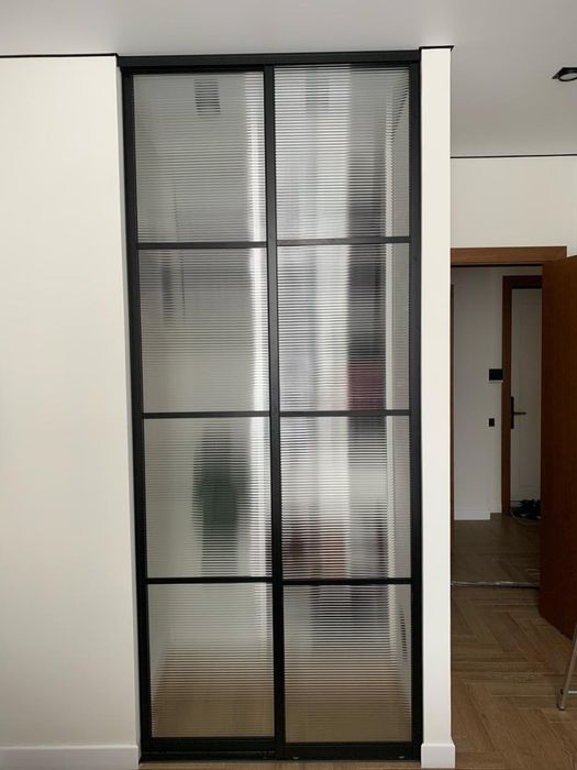 Лофт перегородок стеклянные