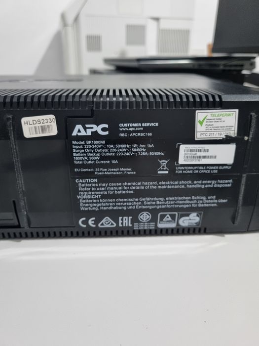 UPS APC Back-UPS Pro BR 1600 - BR1600MI