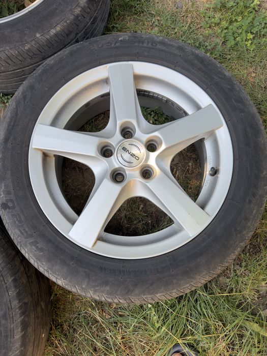 Джанти ENZO 16” 5х108 с летни гуми 205/55 DOT23