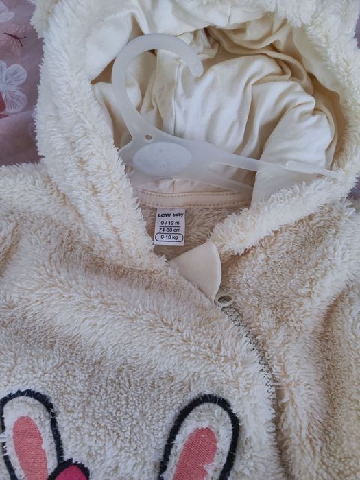 Плюшено връхно 9-12м.