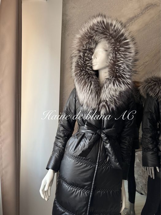 Geci de fas accesorizate cu blana naturala