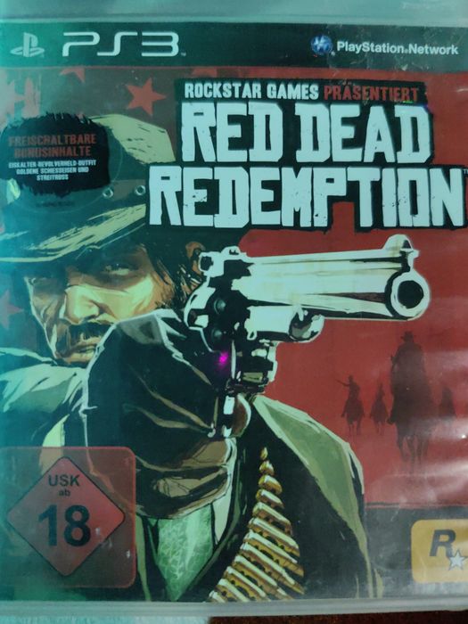 Red Dead Redemption cu poster Sony PlayStation 3