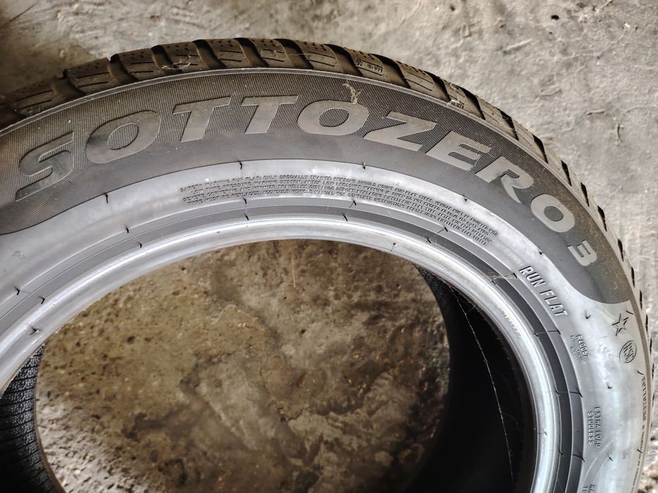 225/60 R18 Pirelli Sottozero Winter M+S RSC Runflat cu buză DOT 2022