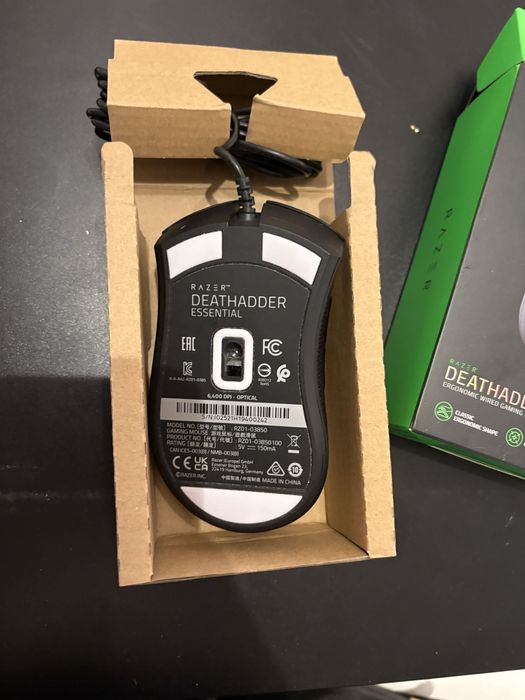 Razer Deathhadder Essential Black