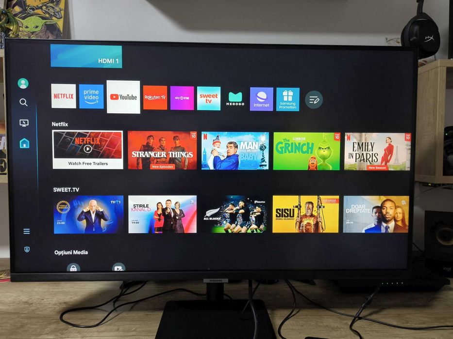 Vand Monitor Smart Samsung M7 32" 4K UHD HDR10 WIFI5