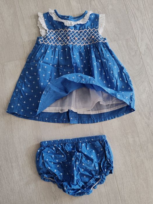 Rochiță+chilotei fetita 80