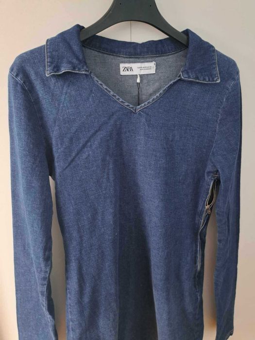 Нова дънкова рокля Зара Zara