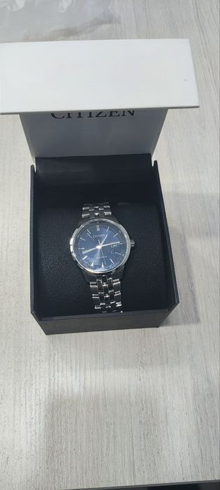 Мужские часы Citizen Eco drive (оригинал), стекло - сапфир, диаметр 41