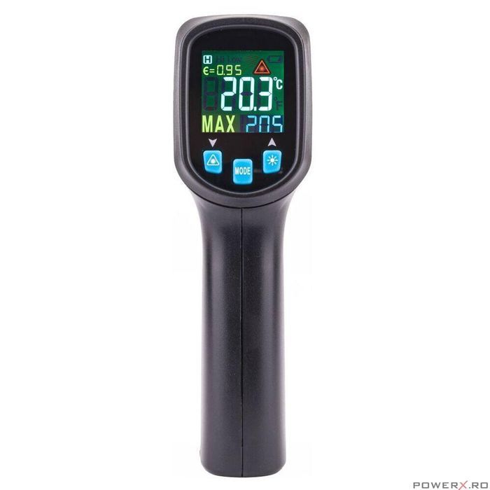 Pirometru, termometru laser, -50 ° C + 600 °, controlul sistemelor