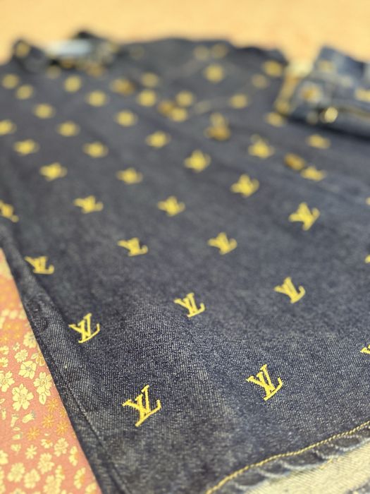 compleu louis vuitton denim