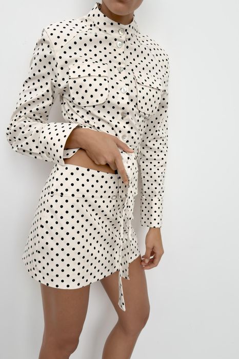 Сет пола и риза на точки Zara polka dot