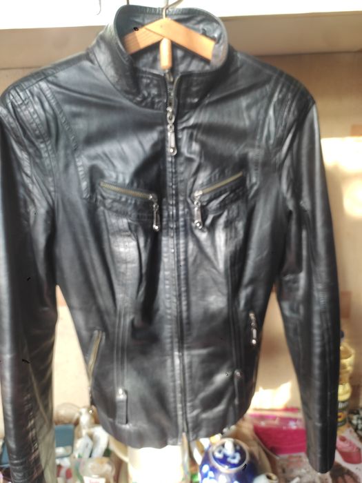 Куртка женская кожаная