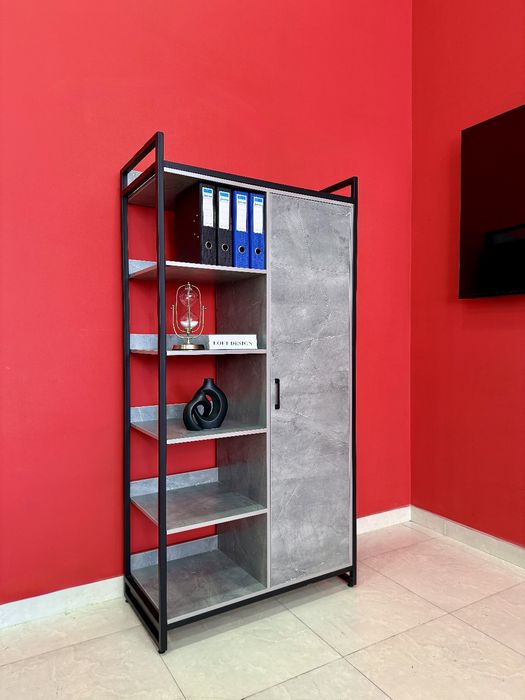 Стеллаж шкаф  лофт jovon shkaf loft temr