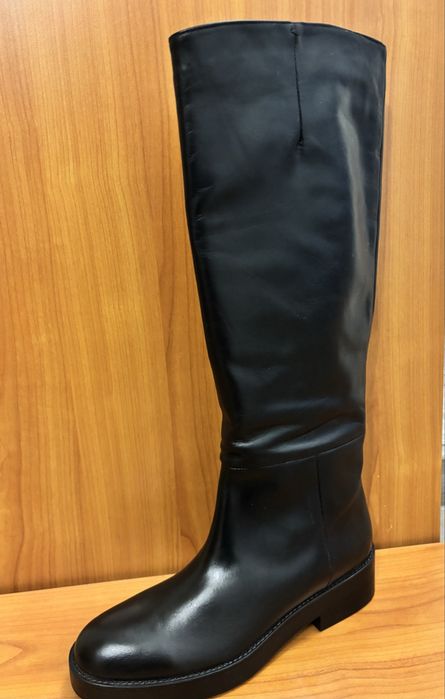 Кожени ботуши ZARA